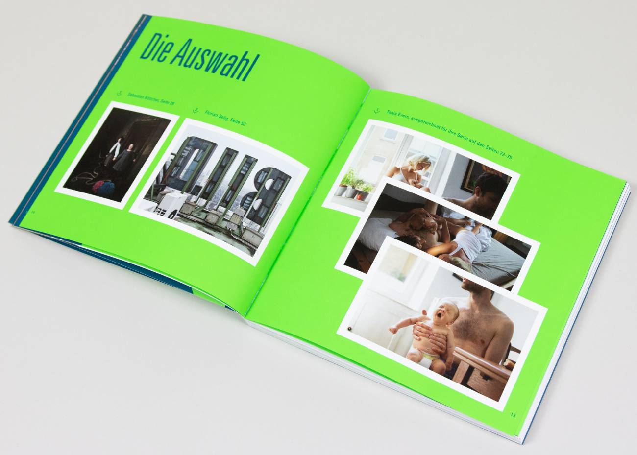BFF Juniorenbuch Editorialdesign Gestaltung Fotobuch