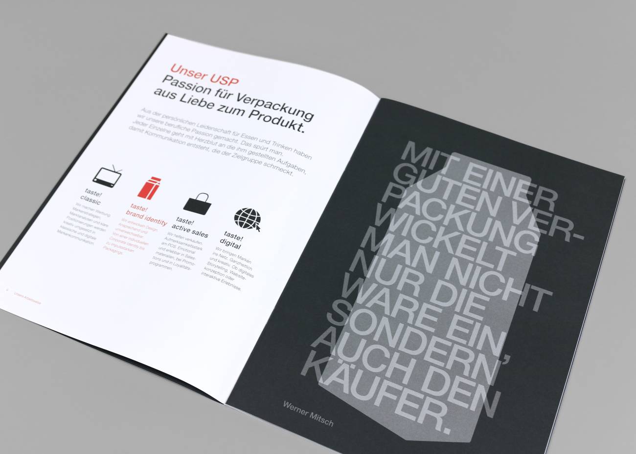 Imagebroschüre gestalten design print